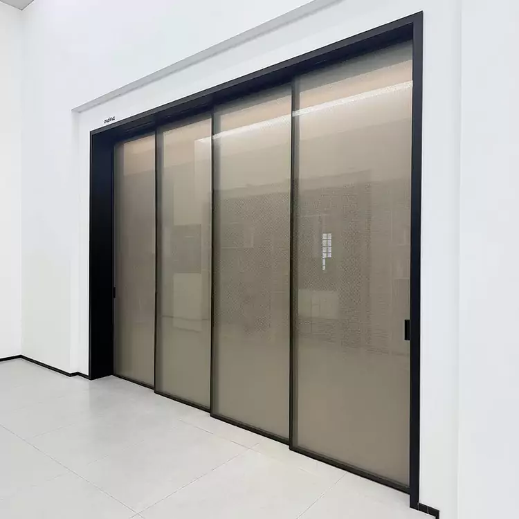 Pintu Kaca Gelongsor Panel Dua