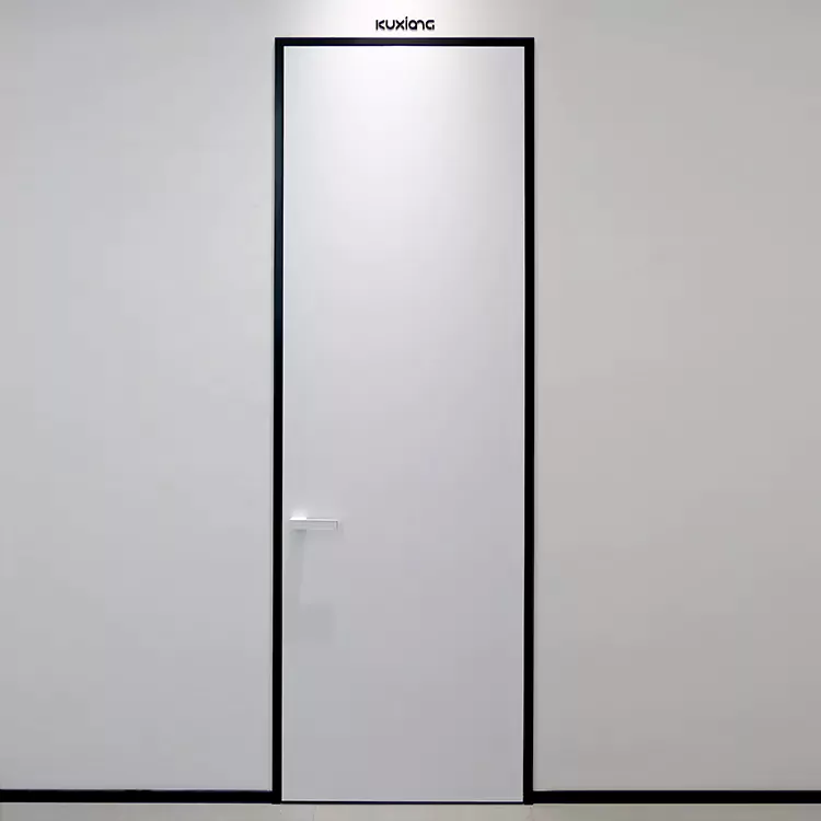 Pintu Buaian Kayu Moden Tanpa Cat